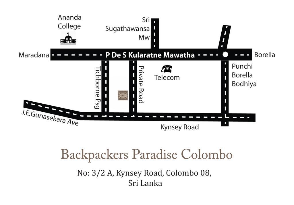 Backpackers Paradise Colombo Ngoại thất bức ảnh